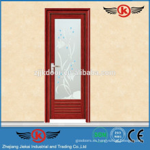 JK-AW9102 JieKai ventanas de aluminio prefabricadas y puertas / puertas de aluminio decorativas / mejores precios puertas de aluminio